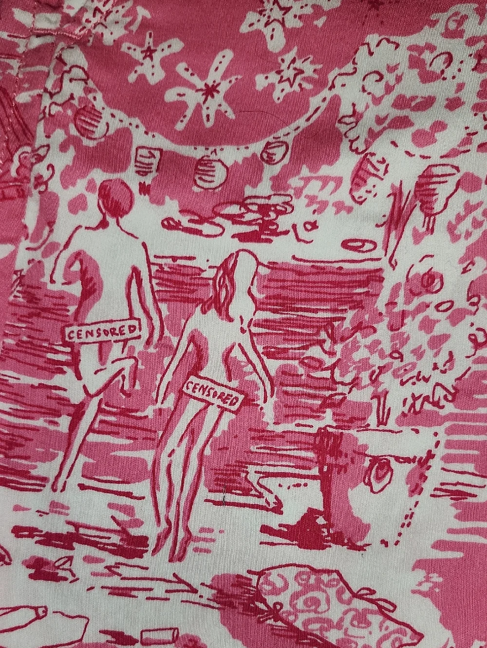 Rare Lily Pulitzer Skinny Dip Pink & White Shorts 4 - Picture 3 of 8